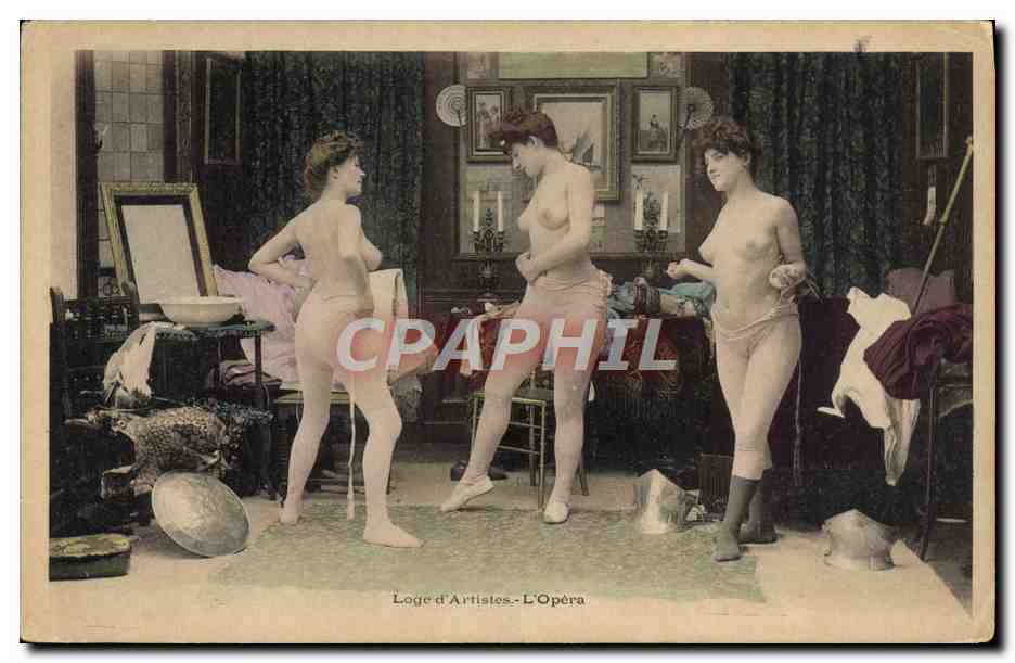 Loggia degli Artisti - L'Opéra — scena di balletto nudo