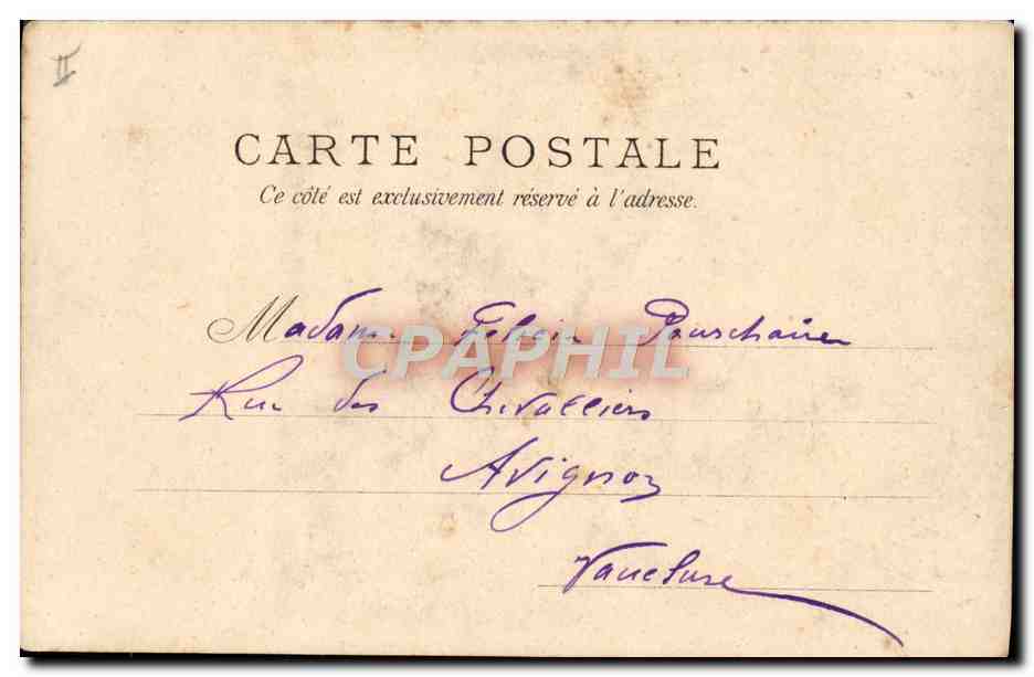 Proposition de mariage — scène intime — éditeur anonyme, n° de série non visible — Back