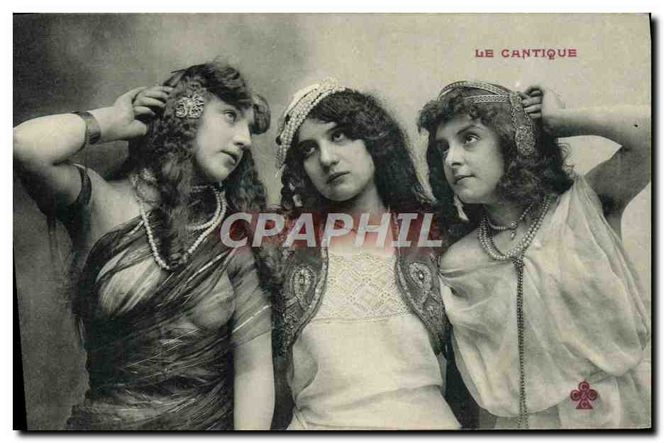Trois danseuses — Le Cantique — éditeur anonyme, n° de série non visible