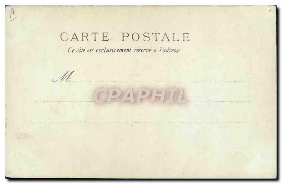 Fryne — Griekse godin naakt met standbeeld — Typografie van de Châtelée, Parijs — Achterkant