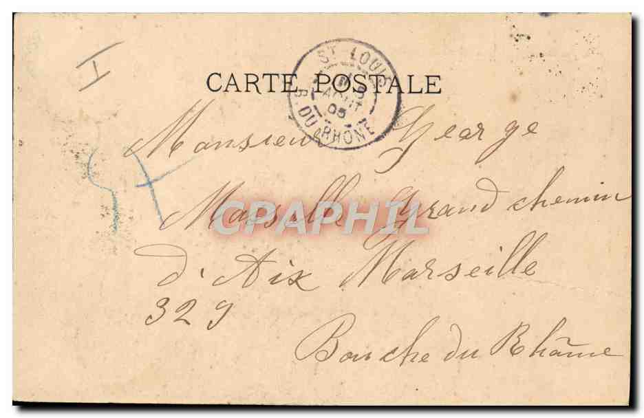 La Cigale — Poème de La Fontaine — Éditeur non identifié, n°3 de série — Achterkant