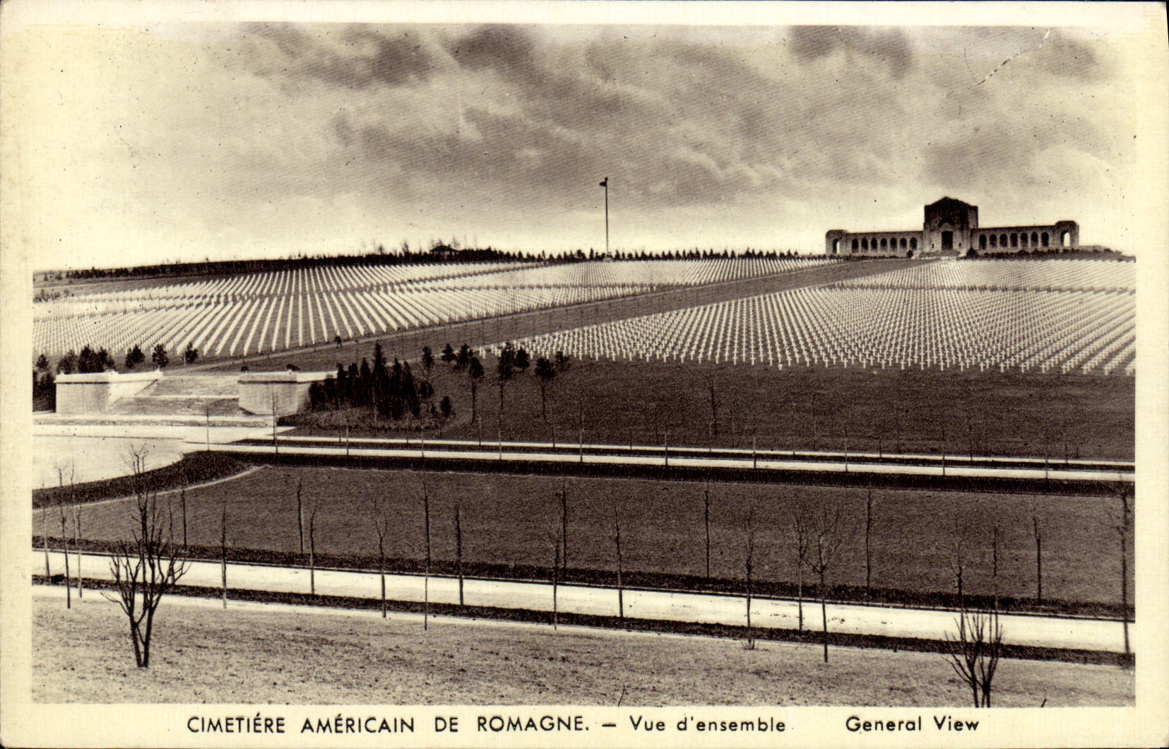 Cimetière Américain de Romagne — Vue d'ensemble — Jésus-à-Toulouse