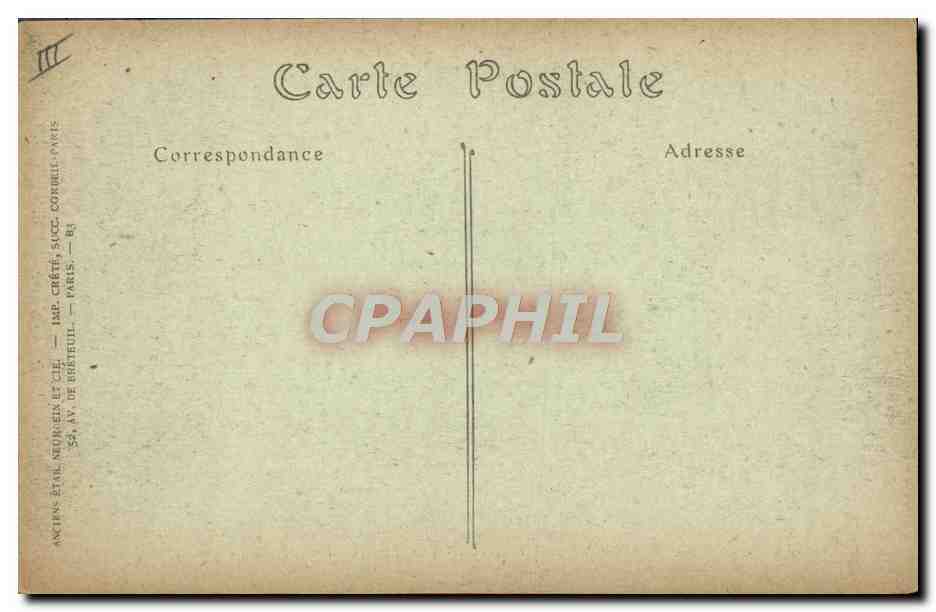 CPA Militaria Fetes de la Victoire Le general Pershing vient de passer sous l'arc de Triomphe  — Rückseite