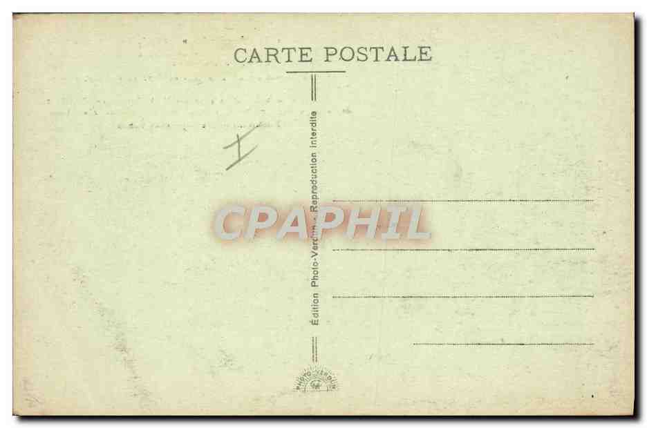 Monument de la Tranchée des Baïonnettes — A. Ventre, architecte — Édition Photo-Verticale Interdite — Verso