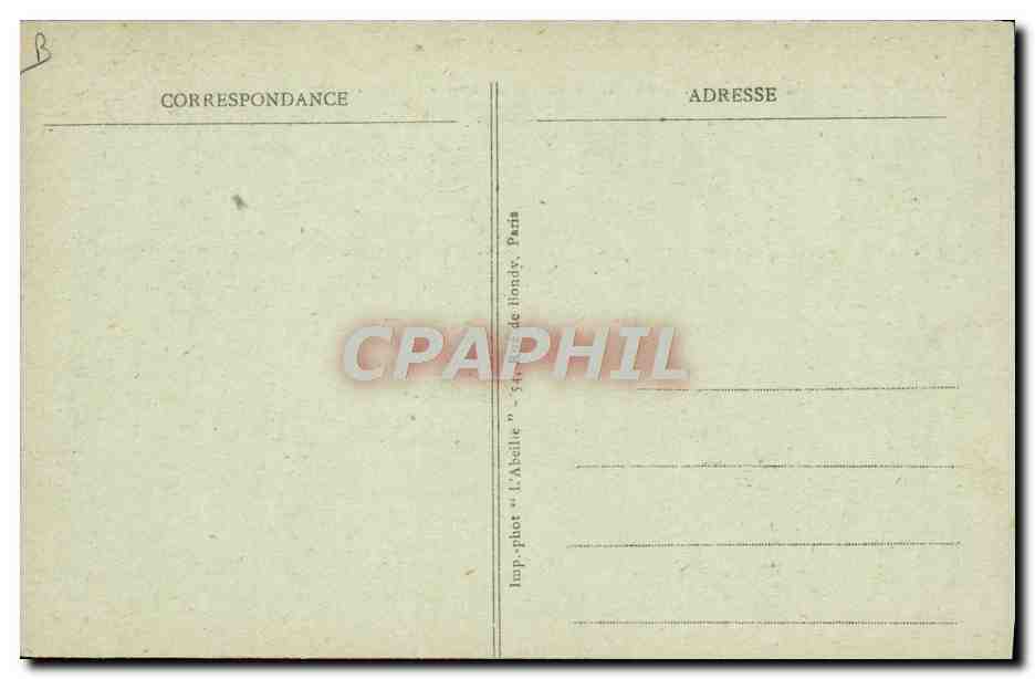 CPA Militaria Fetes de la victoire 11 novembre 1920 Fetes du cinquantenaire de la Republique Hommage poilu Gambetta — Verso