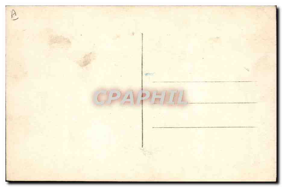 CARTE PHOTO Militaria Fetes de la victoire 14 juillet 1919  — Verso