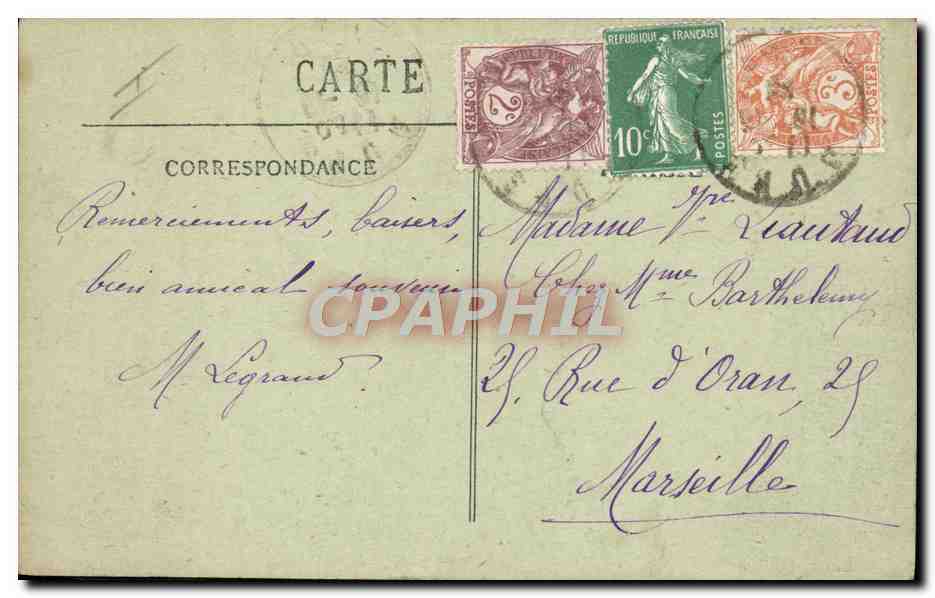 CPA Militaria Environs de Verdun Romagne sous Montfaucon Entree du cimetiere americain — Rückseite