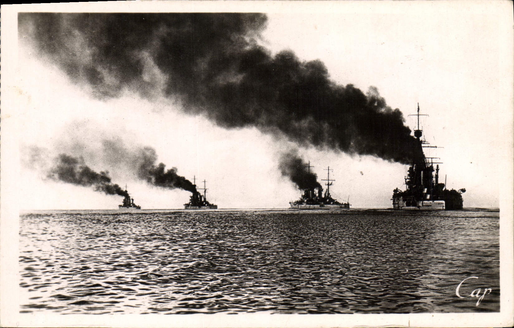 CPA Bateau Guerre Toulon Escadre 