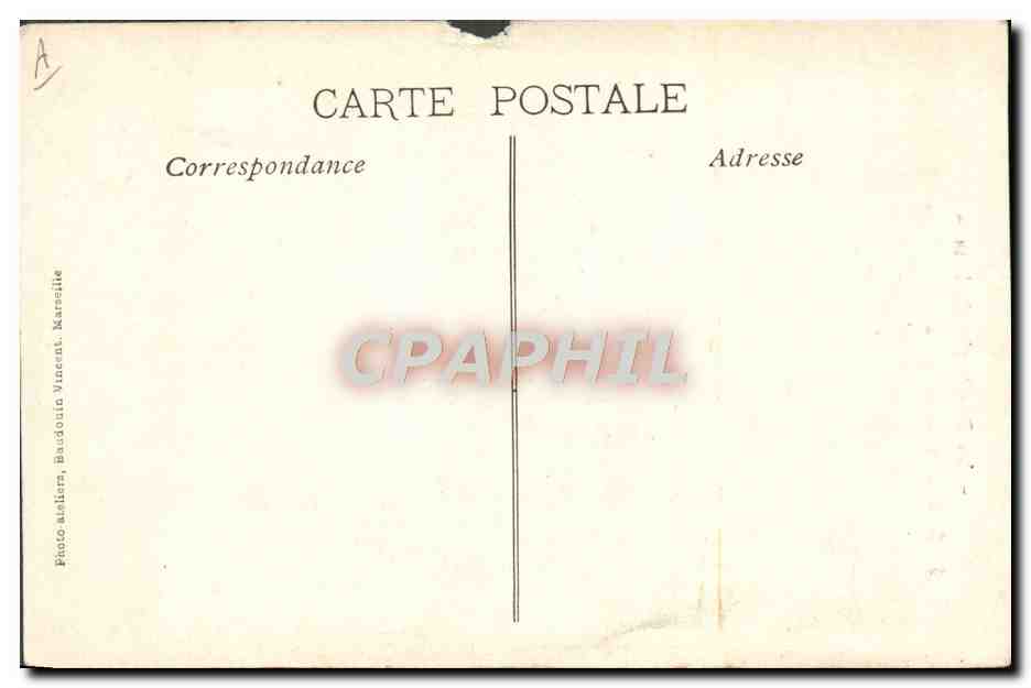 CPA Bateau Guerre Catastrophe du Iena Le Iena dans le bassin de Missiessy — Verso
