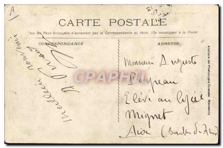 Catastrophe du "Iéna" — après la catastrophe — éditeur non visible — Verso