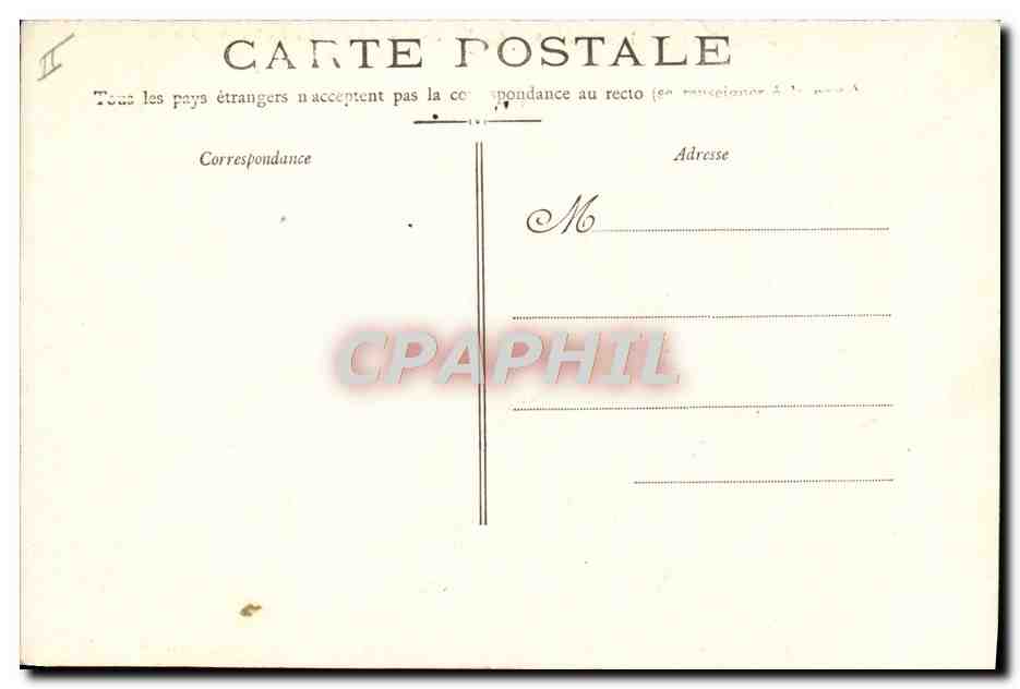 CPA Bateau Guerre Iena Son etat apres l'explosion — Verso