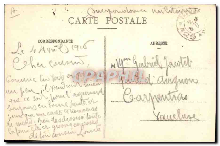 Dunkerque — Un Cuirassé — Marine de Guerre — Reverso