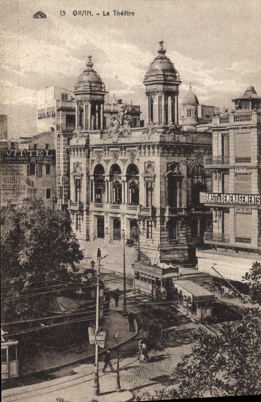 Oran - Le Théâtre — éditeur Vittel, n°13