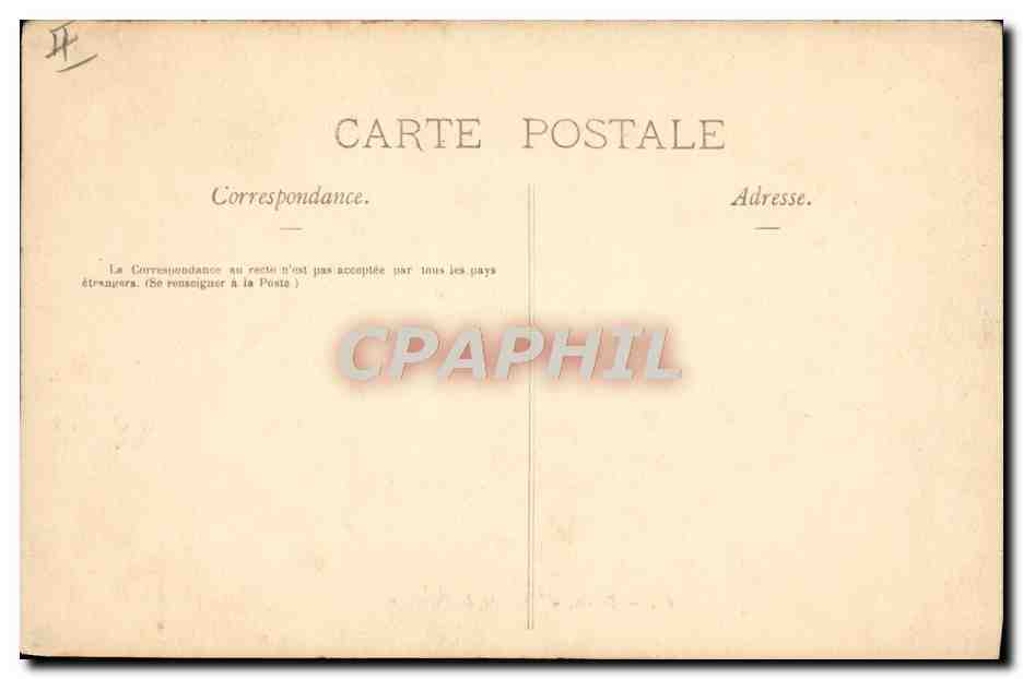 CPA Theatre de l'Odeon Paris  — Verso