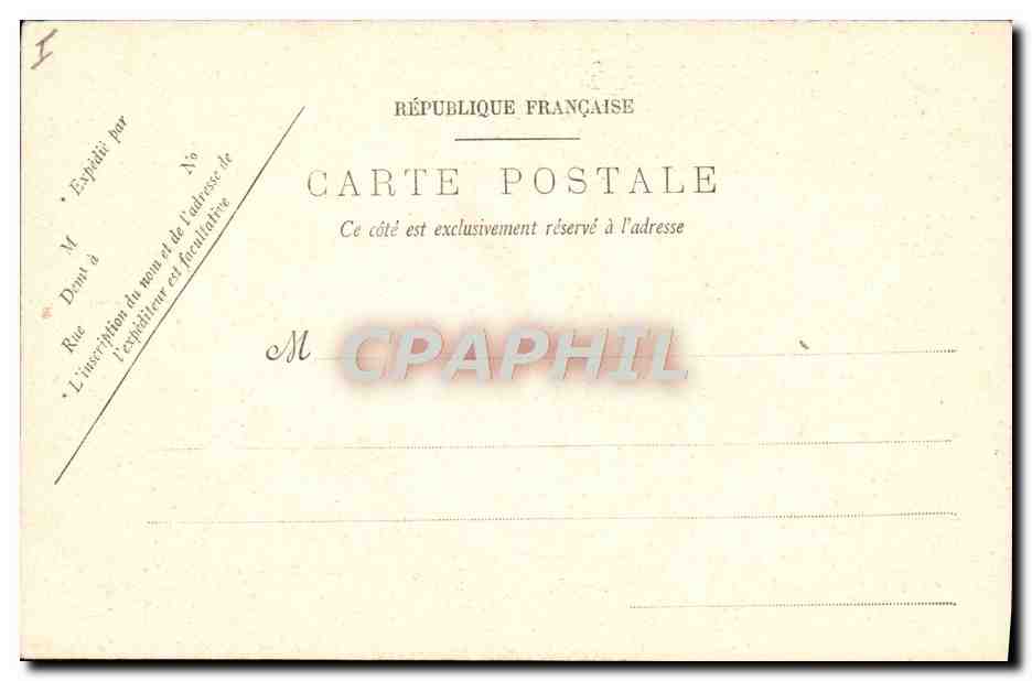 CPA Theatre municipal Orange — Verso