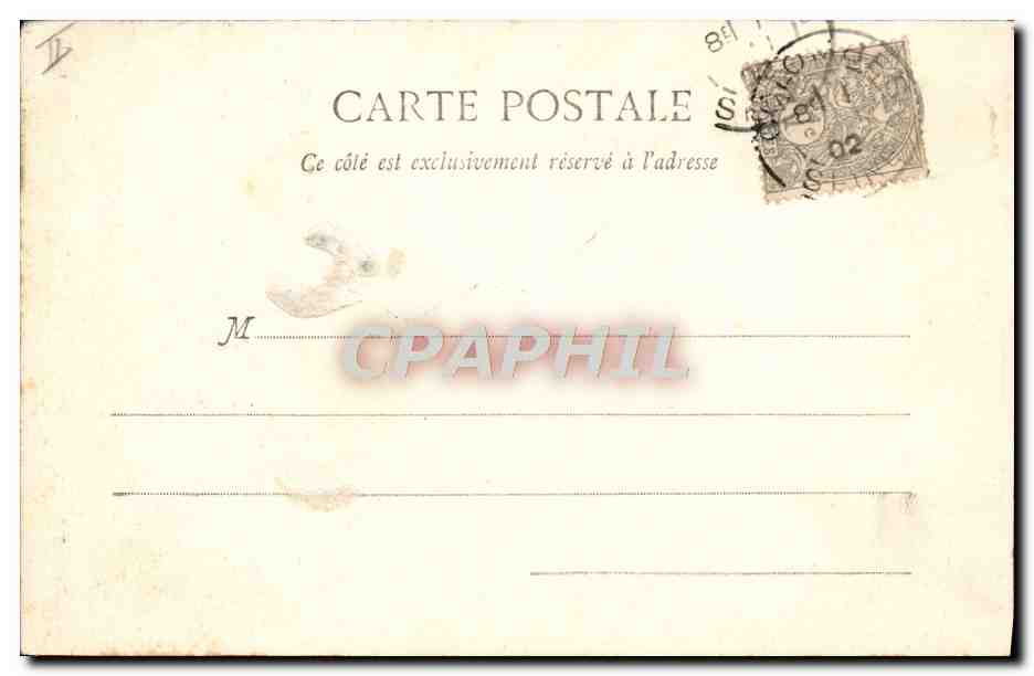 CPA Theatre de l'Opera Comique Paris  — Verso