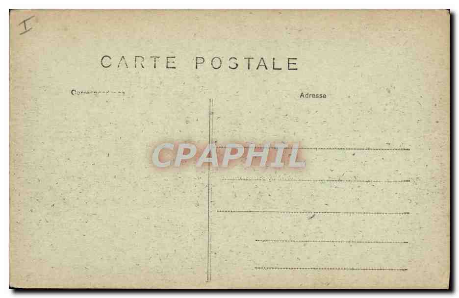 CPA Theatre Francais Paris  — Verso