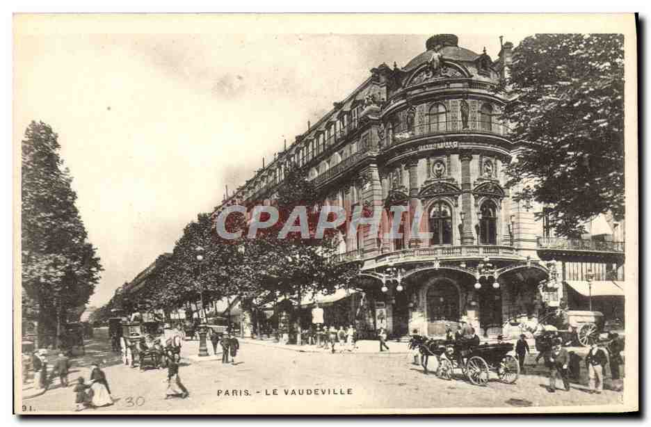 CPA Paris Theatre Vaudeville