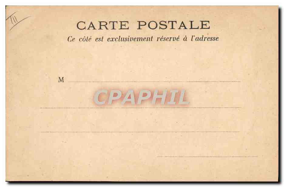 CPA Theatre de Vaudeville Paris Rejane Madame Sans Gene — Verso