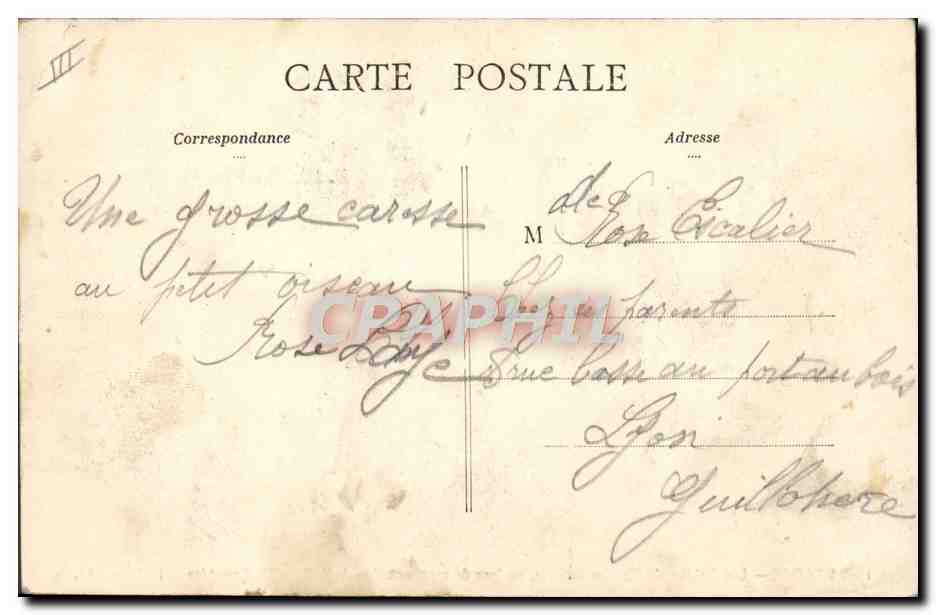 CPA Orange Les gradins du Theatre antique un jour de representation de la Comedie Francaise  — Rückseite