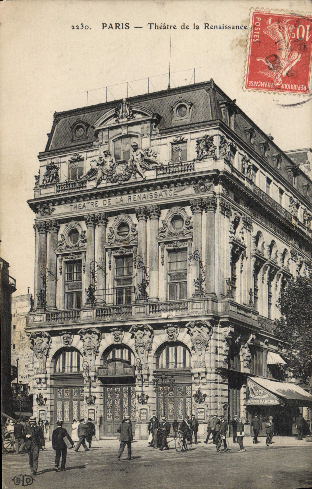 CPA Paris Theatre de la Renaissance