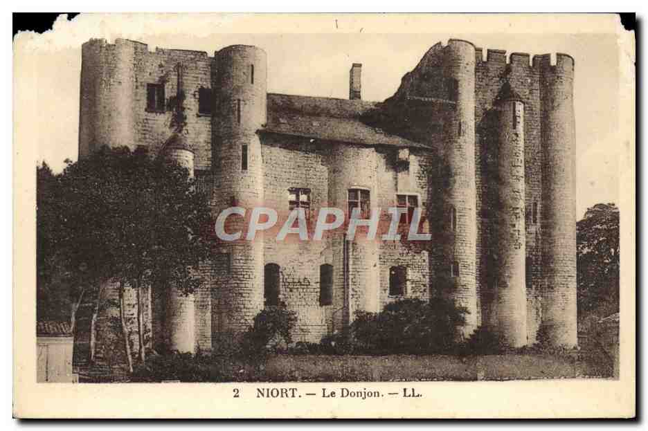 Niort — Le Donjon — LL. — Édition LL.