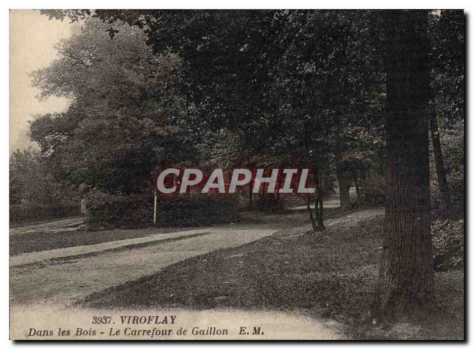 CPA Viroflay Dans les Bois Le Carrefour de Gaillon