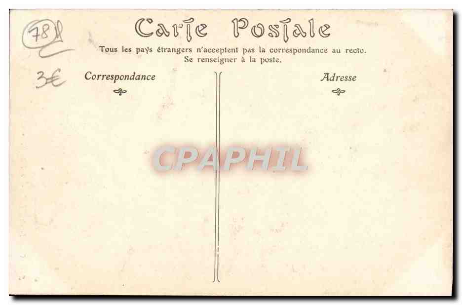 Saint-Germain-en-Laye — Chapelle du Château, côté est — Éditeur non identifié, n° 86 — Reverso