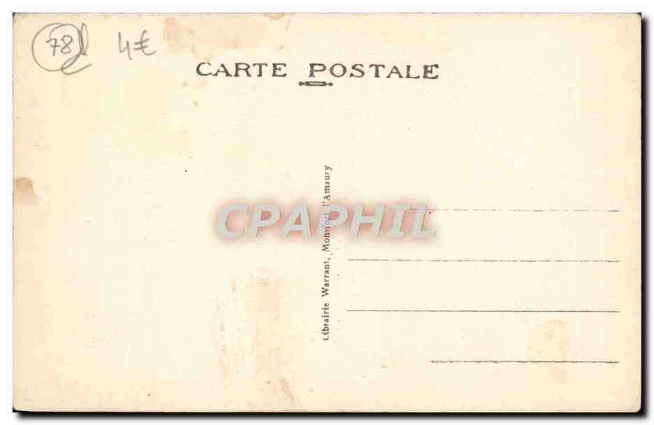 Montfort-l'Amaury (S.-et-O.) - L'Etang de la Plaine — Librairie Warrant, Montfort-l'Amaury — Reverso