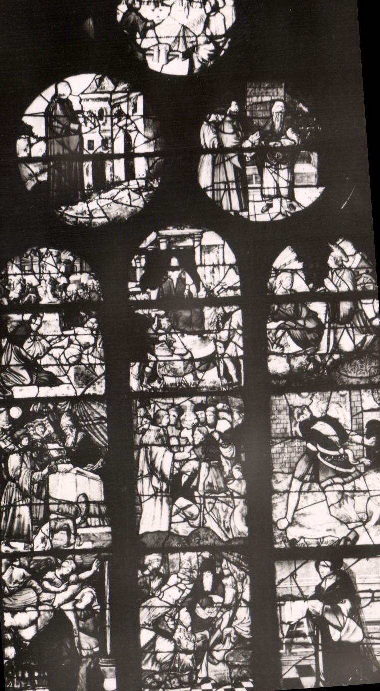 Montfort-l'Amaury — Kirche Saint-Pierre — Stained Glass VII Saint-Yves (1253-1303)