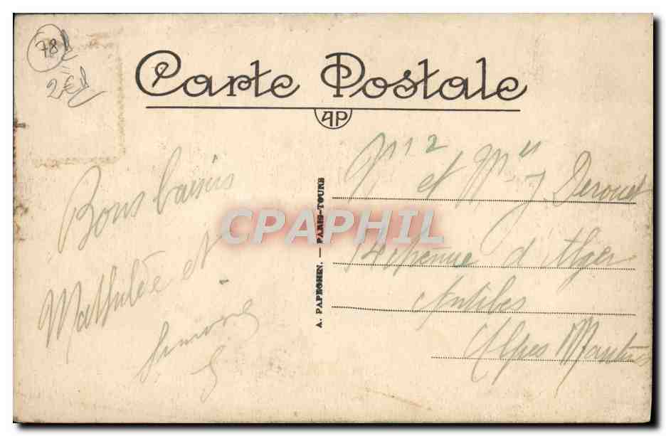 GERMAIN-en-LAYE — Le Château, pris du rond point de la terrasse — A. P. — Reverso