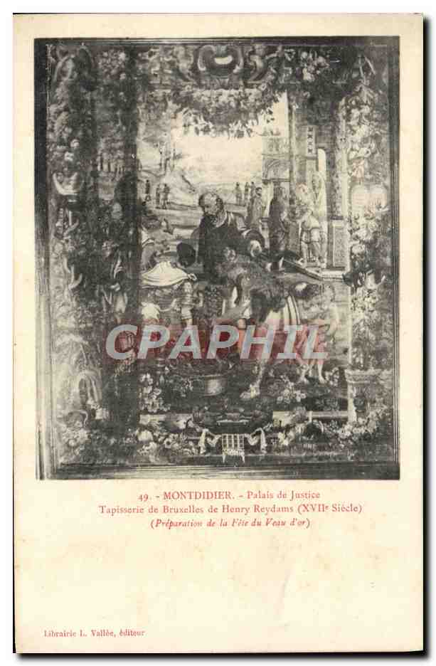 Palais de Justice — Tapisserie de Henry Reydams (XVIIe siècle) — Montdidier, n°49