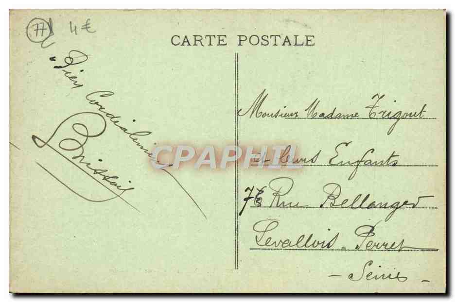 Forêt de Fontainebleau — Vue sur la Tour Denecourt — série 88 — Reverso