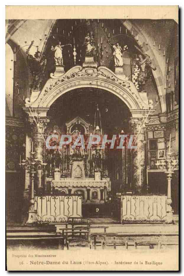 Interno della Basilica di Nostra Signora del Laus — Proprietà dei Missionari — n°56