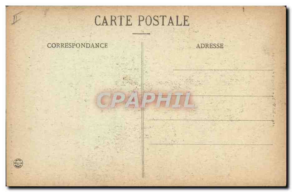 CPA Temple protestant Nancy — Verso