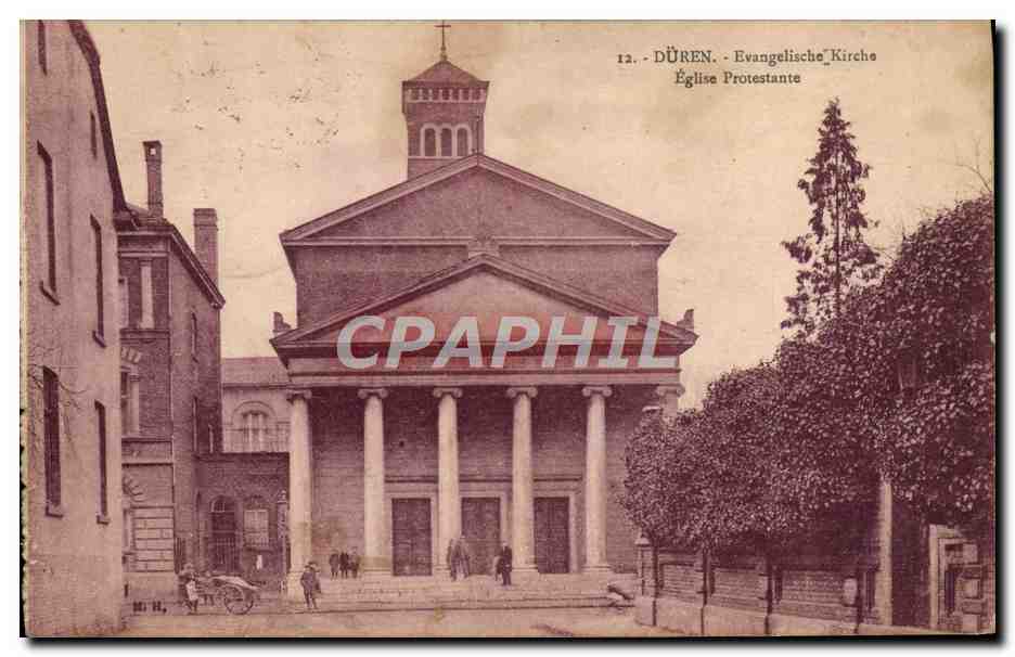 CPA Duren Eglise protestante