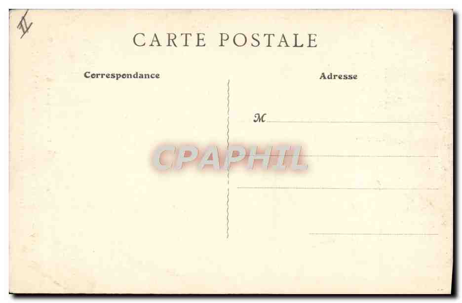 CPA Wassy Scene du massacre des protestants Prelude des guerres de religion — Rückseite