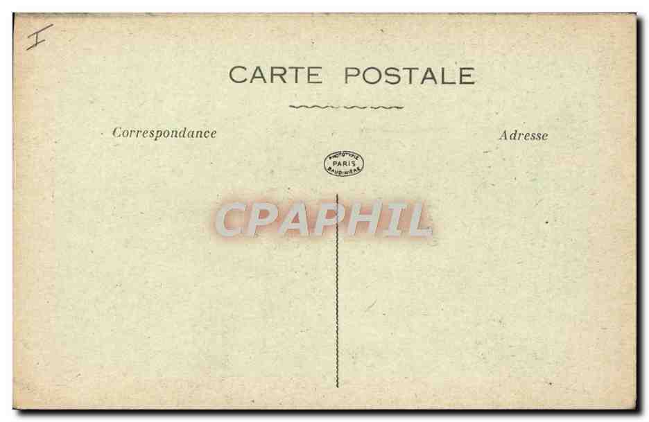 CPA Temple protestant Bar le Duc — Rückseite