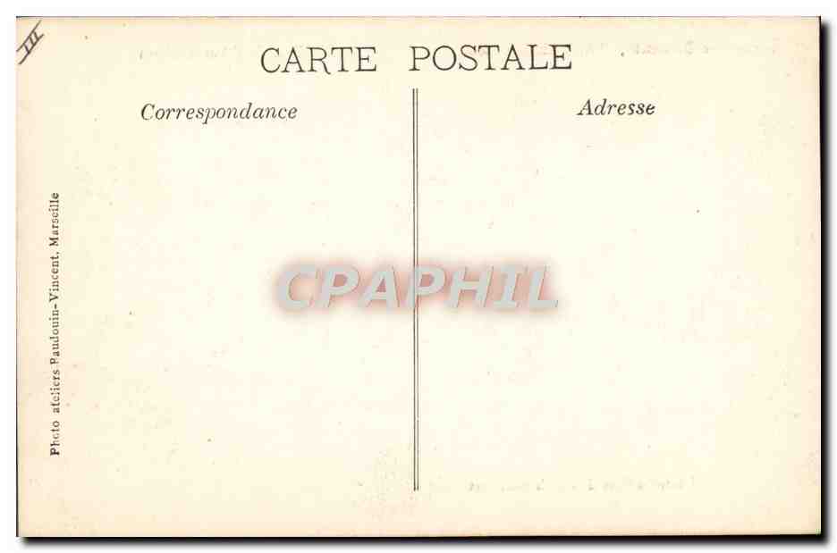 CPA Exposition coloniale Marseimme Biere Brasserie Pavillon de l'amer Picon Distribution des echantillons — Rückseite