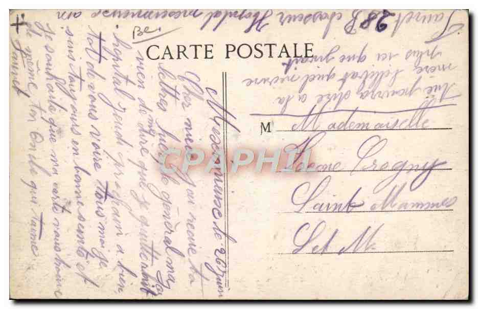 CPA Biere Brasserie de la Valbonne  — Rückseite