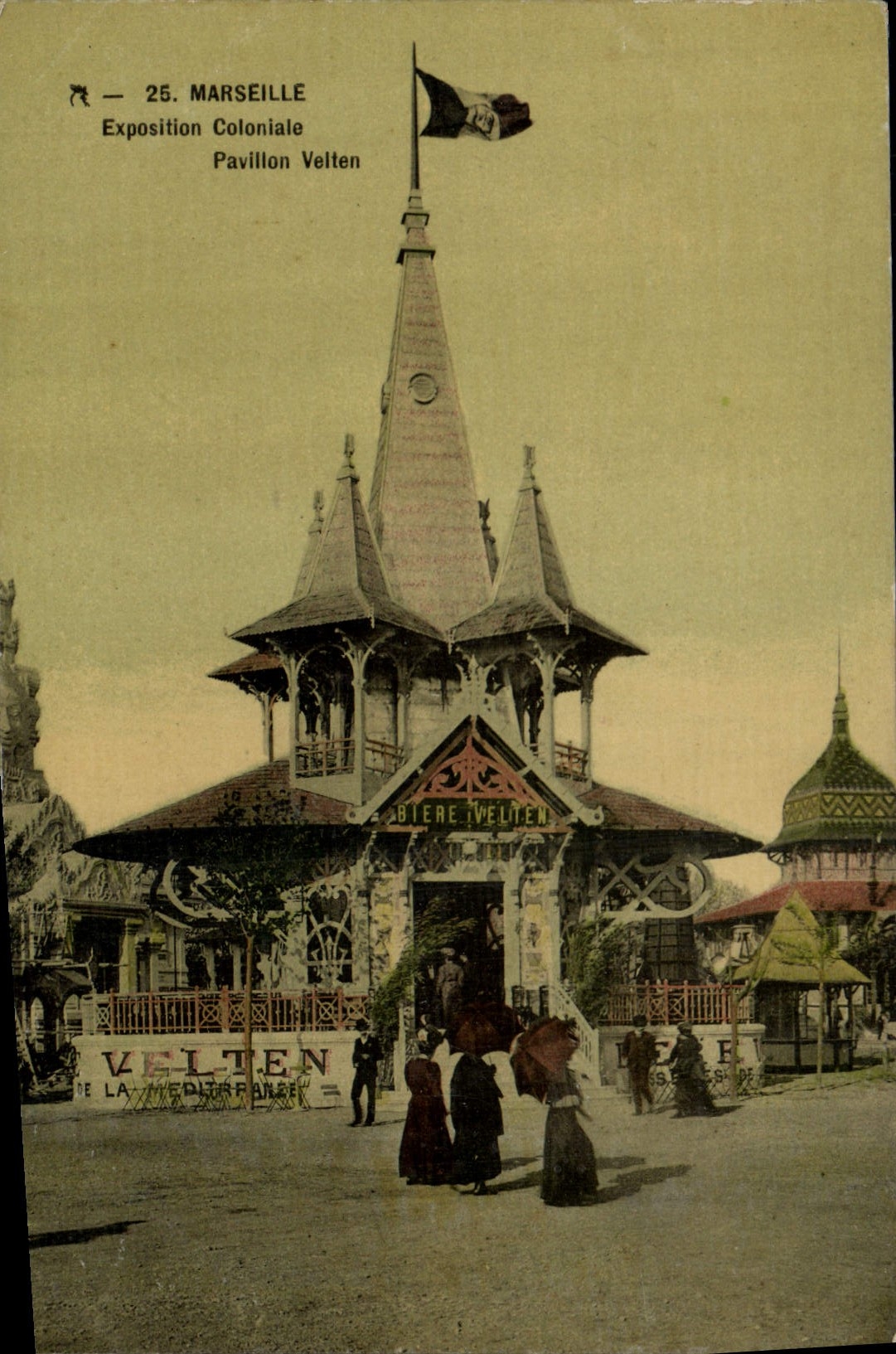 Marseille — Exposition Coloniale 1931 — Pavillon Veltten
