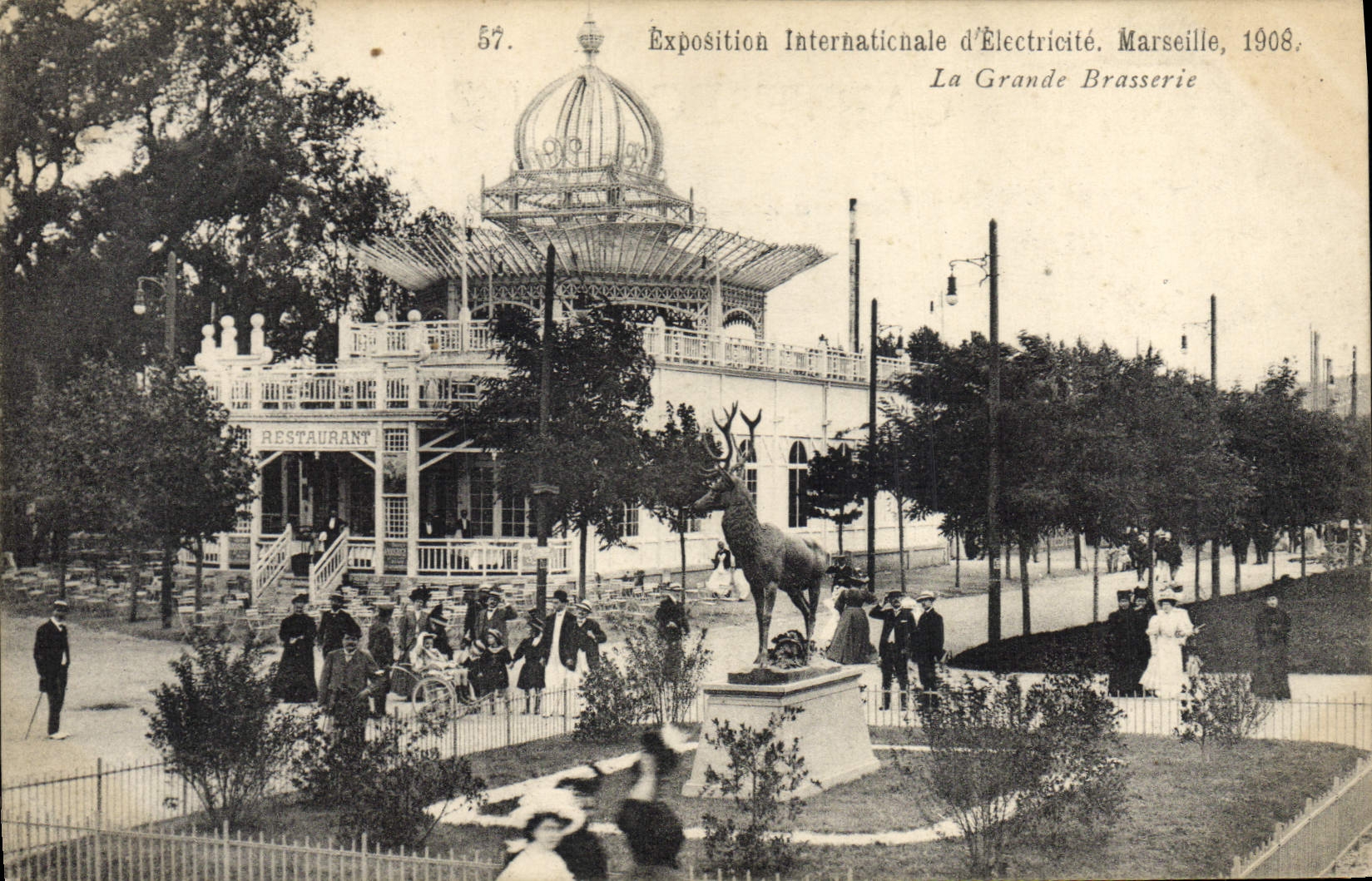 Exposition Internationale d'Électricité — La Grande Brasserie — Bardonin-Vincent, Marseille