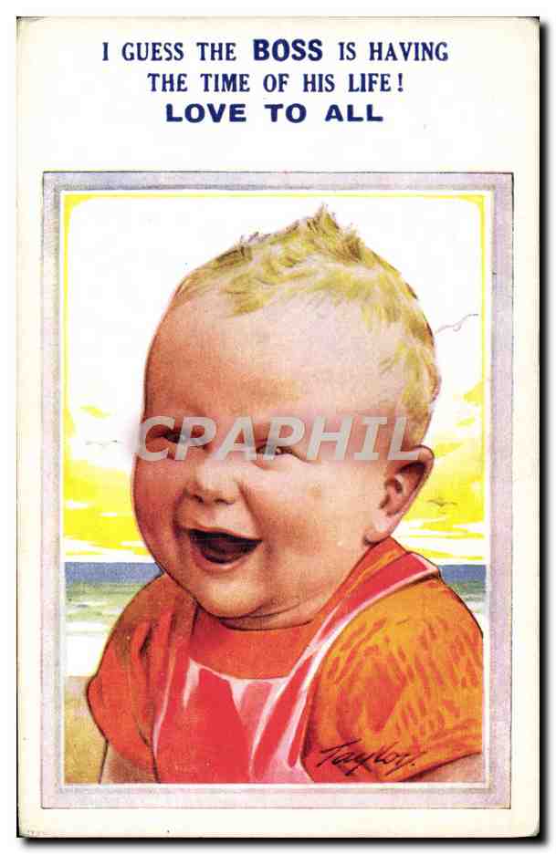 CPA Illustrateur Enfant