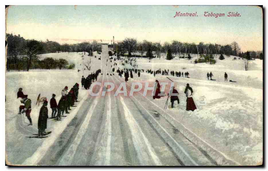 CPA Sports d'hiver Ski Canada Montreal Tobogan slide