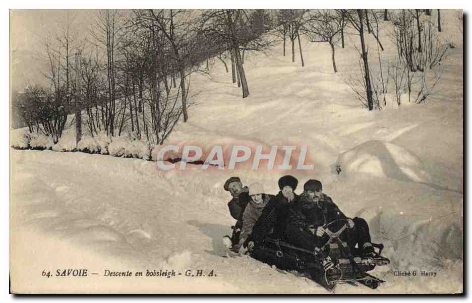 SAVOIE — Bobfahrt — G.H.A. — Foto von G. Harry
