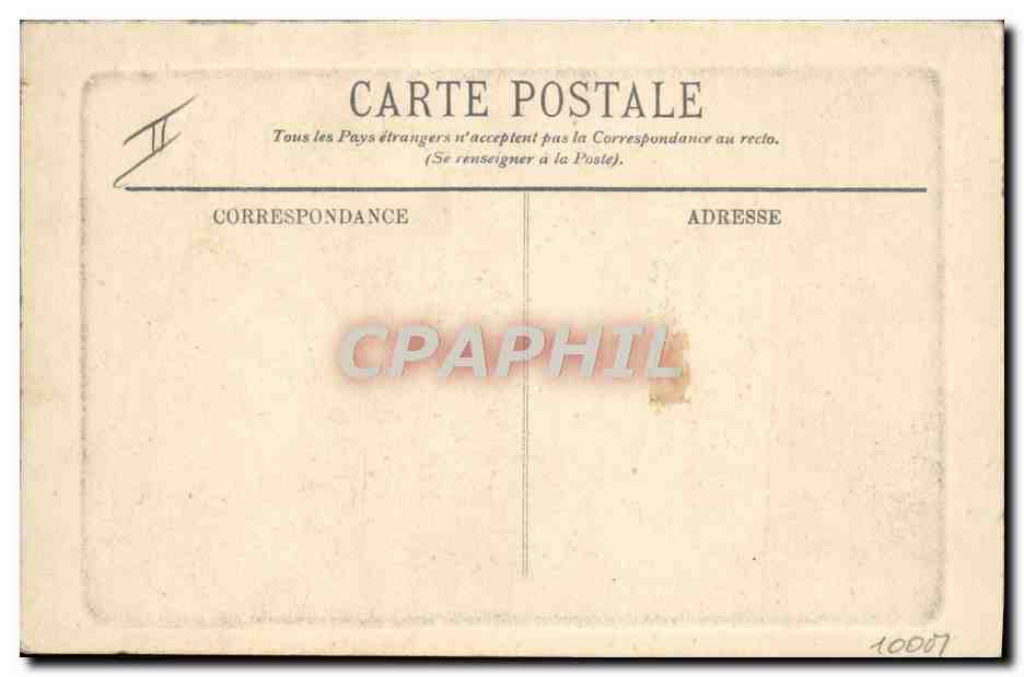 CPA Sports d'hiver Ski Luges — Rückseite