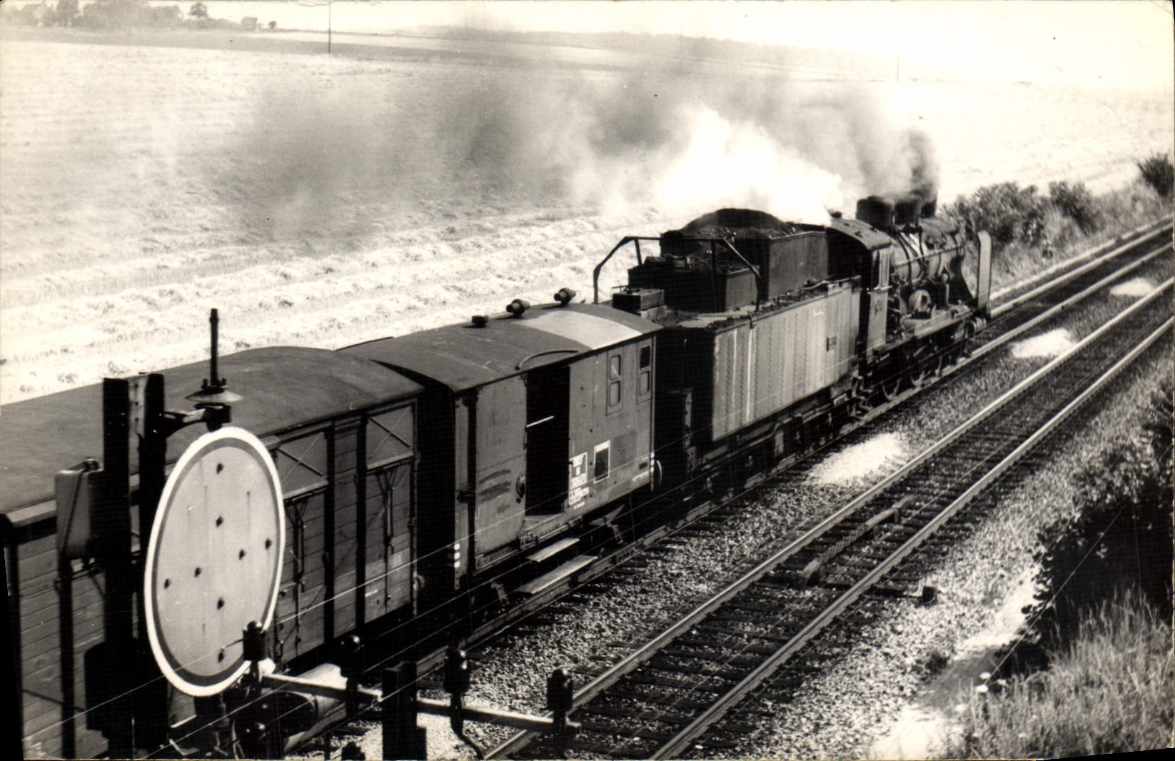 Photo Train Locomotive Dalmstrom 7 64 Herme 230 K