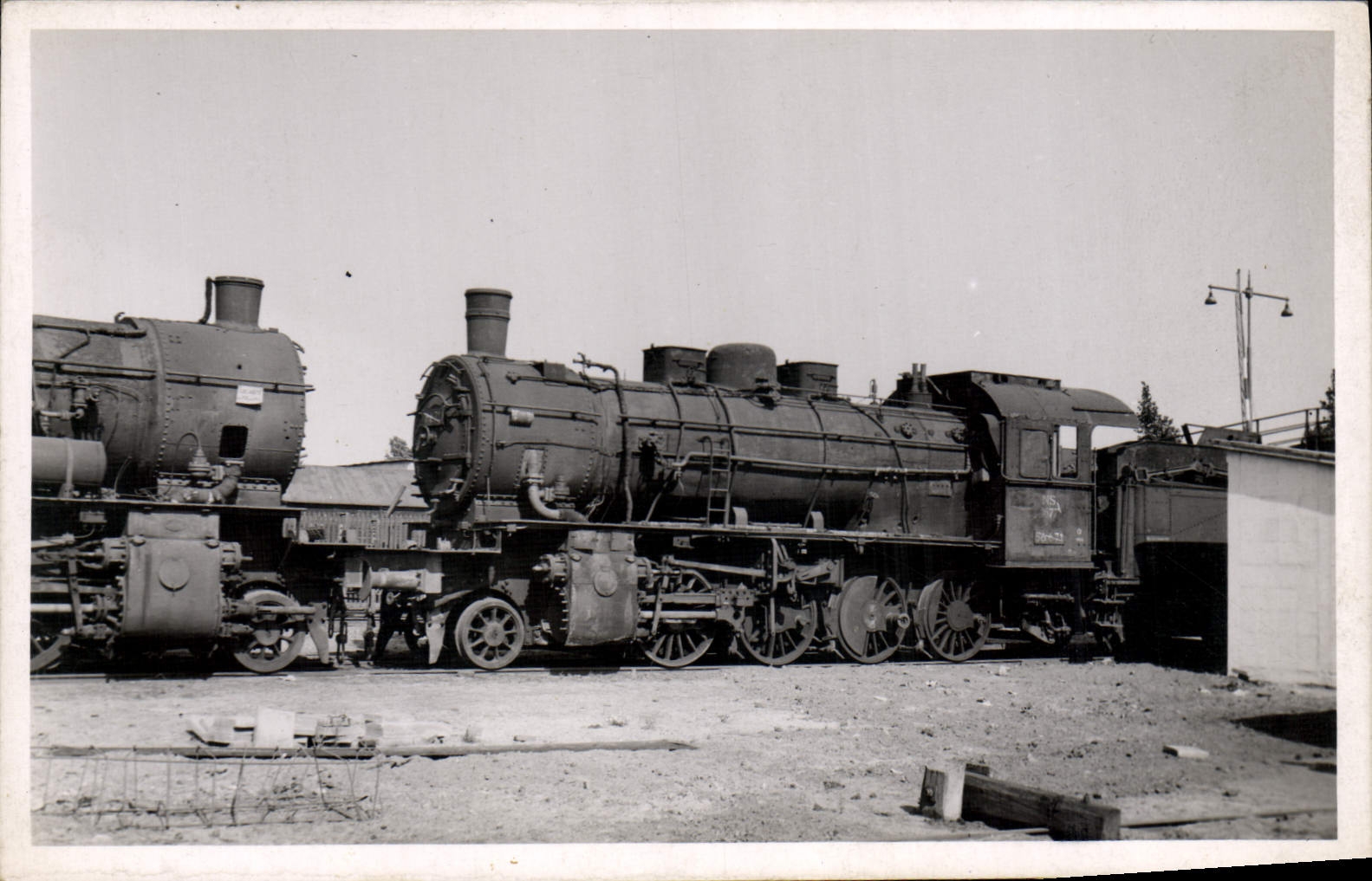 CPA Train Locomotive 