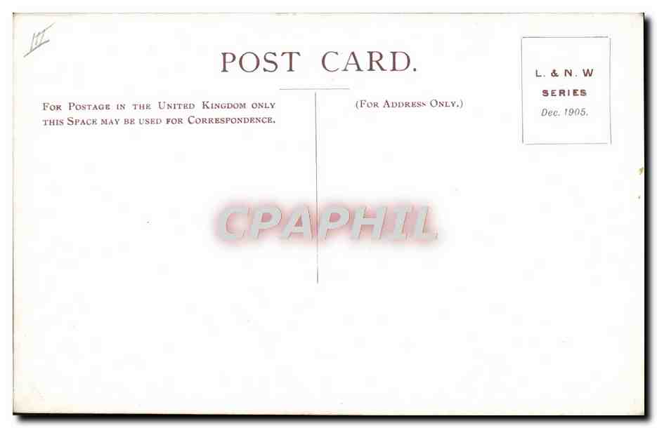 CPA Train Locomotive Trevithicks engine — Verso