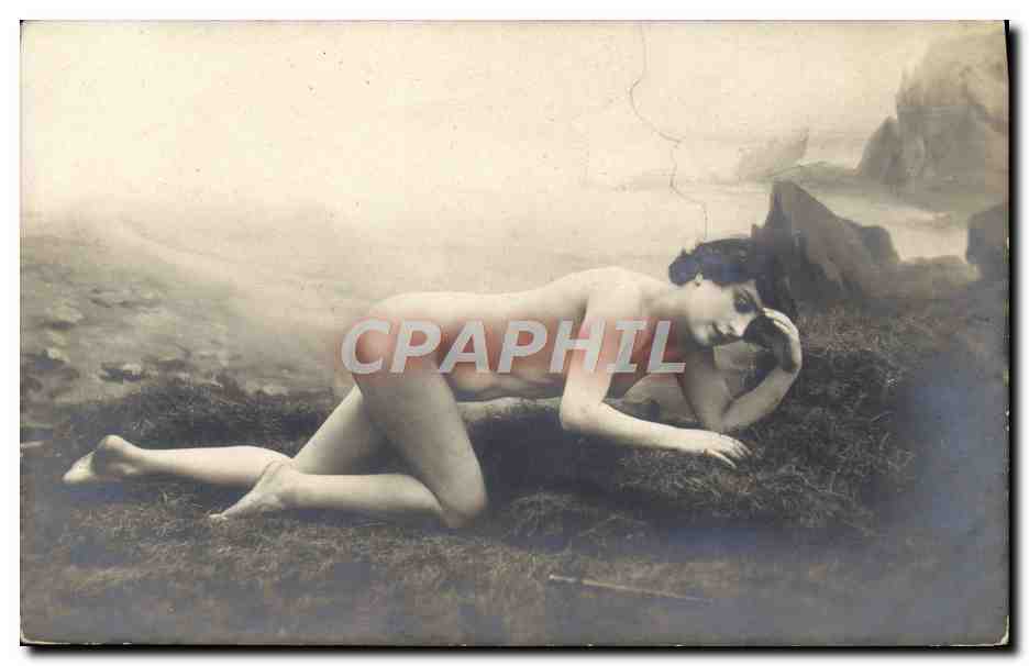 CPA Nu erotique Femme 